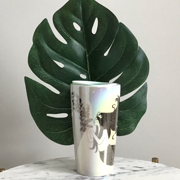 STARBUCKS Iridescent Mermaid Tumbler Rare New With Tag - Picture 3 of 11
